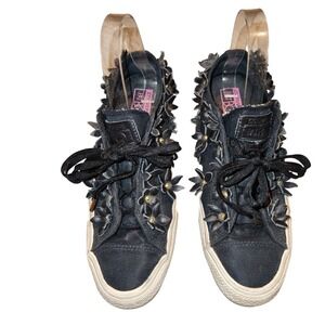 Converse PatBo Chuck Taylor All Star Ox Floral Black Sneakers 554863C Womens 6.5
